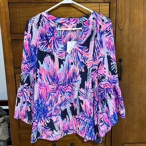 Lilly Pulitzer Matilda top, size S